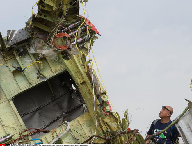 Những hình ảnh chứng minh MH17 đã bị bắn bằng tên lửa ảnh 8