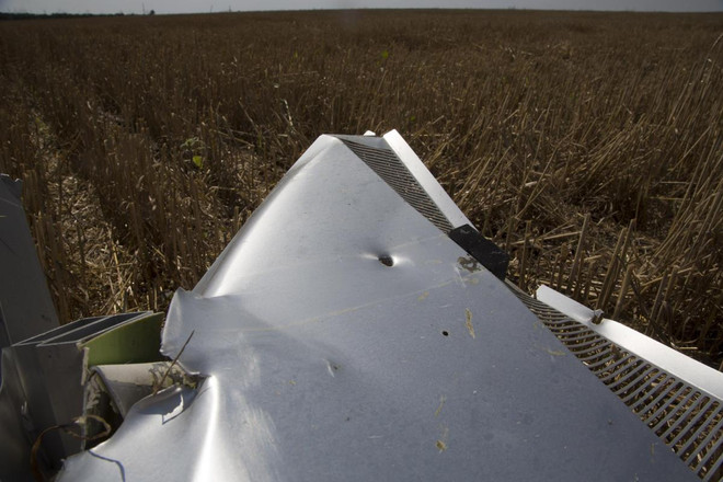 Những hình ảnh chứng minh MH17 đã bị bắn bằng tên lửa ảnh 1