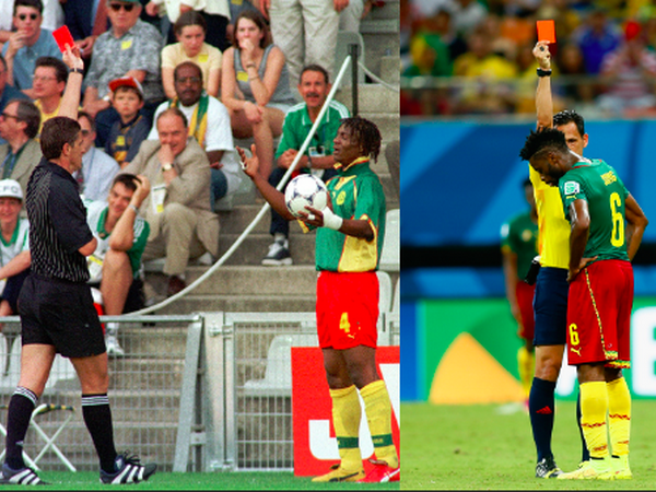 Alex Song nối tiếp "truyền thống nhận thẻ đỏ" của Cameroon ảnh 1