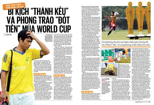 "Cẩm nang World Cup 2014" của FourFourTwo ra mắt phiên bản Việt ảnh 2