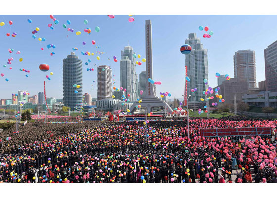 Ông Kim Jong-un khánh thành khu đô thị hiện đại nhất Triều Tiên ảnh 2