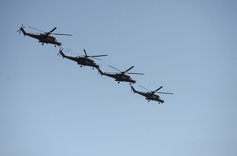 [Video] Trực thăng Nga tiêu diệt mục tiêu chớp nhoáng ảnh 1