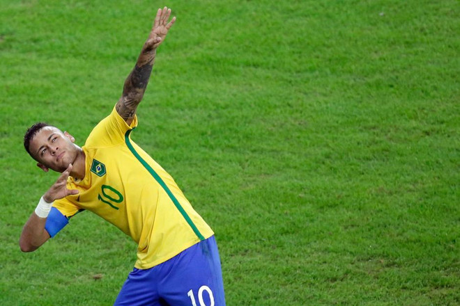 Neymar giúp Brazil lần đầu tiên đoạt huy chương vàng Olympic ảnh 1