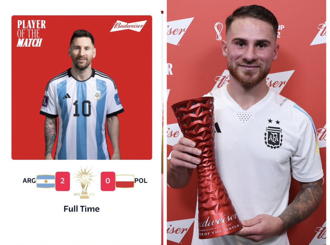 Messi nhường danh hiệu Cầu thủ xuất sắc nhất trận cho đàn em ảnh 1