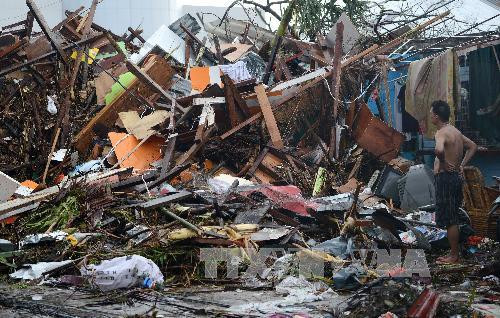 Hình ảnh không thể cầm lòng về bão Haiyan tàn phá Philippines ảnh 6