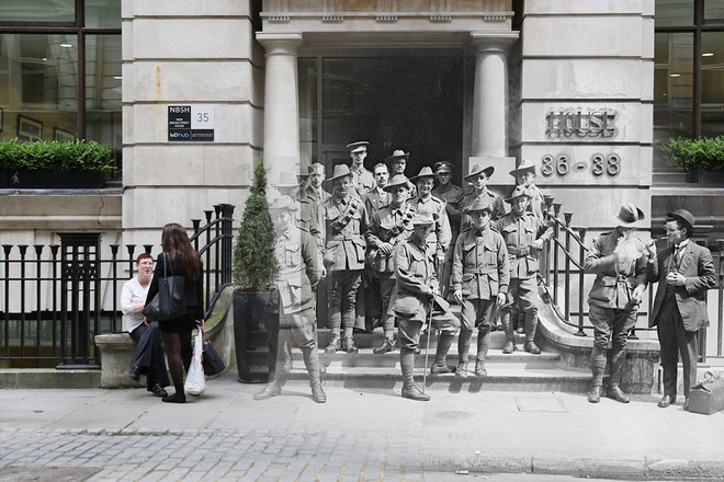 Quá khứ-Hiện tại đan xen trong các bức ảnh 100 năm Thế Chiến I ảnh 7