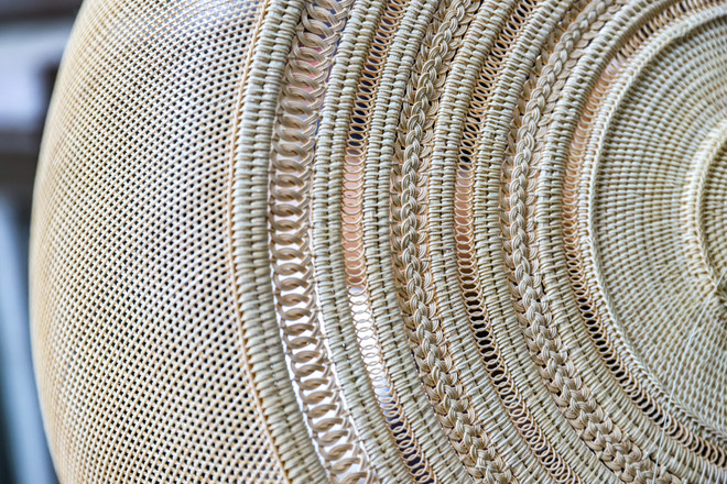 Về làng nghề mây tre đan chiêm ngưỡng chiếc lồng bàn 'độc nhất vô nhị' ảnh 1