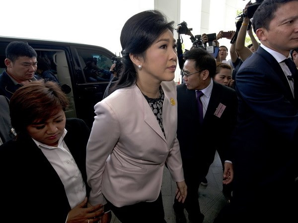 Tòa án Thái Lan ra phán quyết cách chức Thủ tướng Yingluck ảnh 1