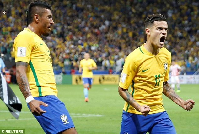 Đè bẹp Paraguay 3-0, Brazil gần như đã nắm vé dự World Cup 2018 ảnh 1