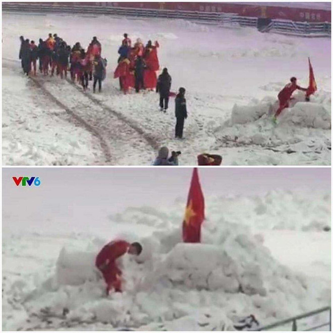 Phóng viên kể lại bức ảnh selfie để đời cùng bàn thắng của Quang Hải ảnh 2