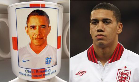 Tổng thống Mỹ Obama "thay" Smalling đá hậu vệ tuyển Anh ảnh 1