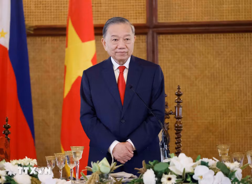 Tổng Bí thư, Chủ tịch nước Tô Lâm phát biểu. (Ảnh: Thống Nhất/TTXVN)