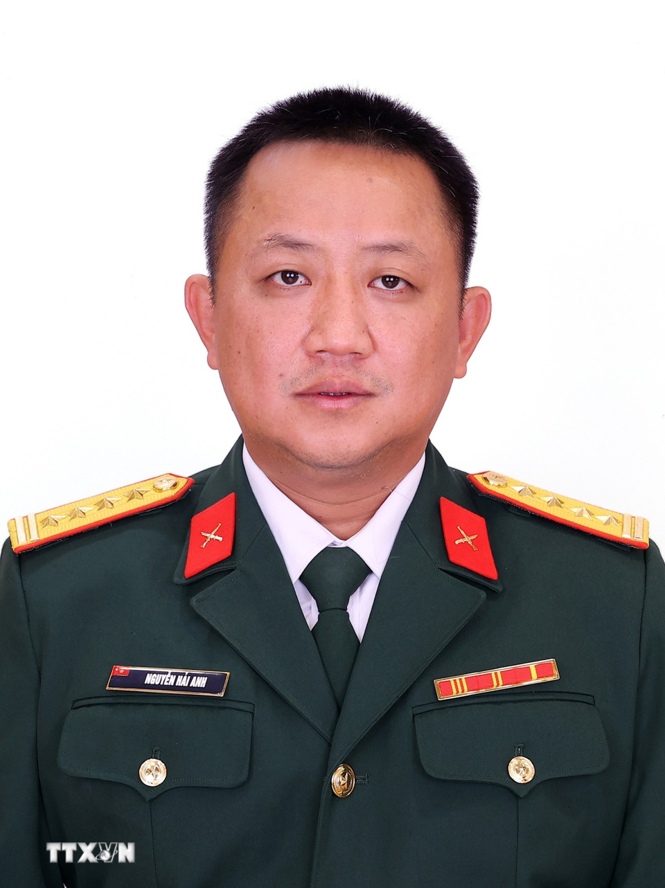 Đồng chí Nguyễn Hải Anh, Đại tá, Phó Tư lệnh Quân đoàn 12, Bộ Quốc phòng. (Ảnh: TTXVN)
