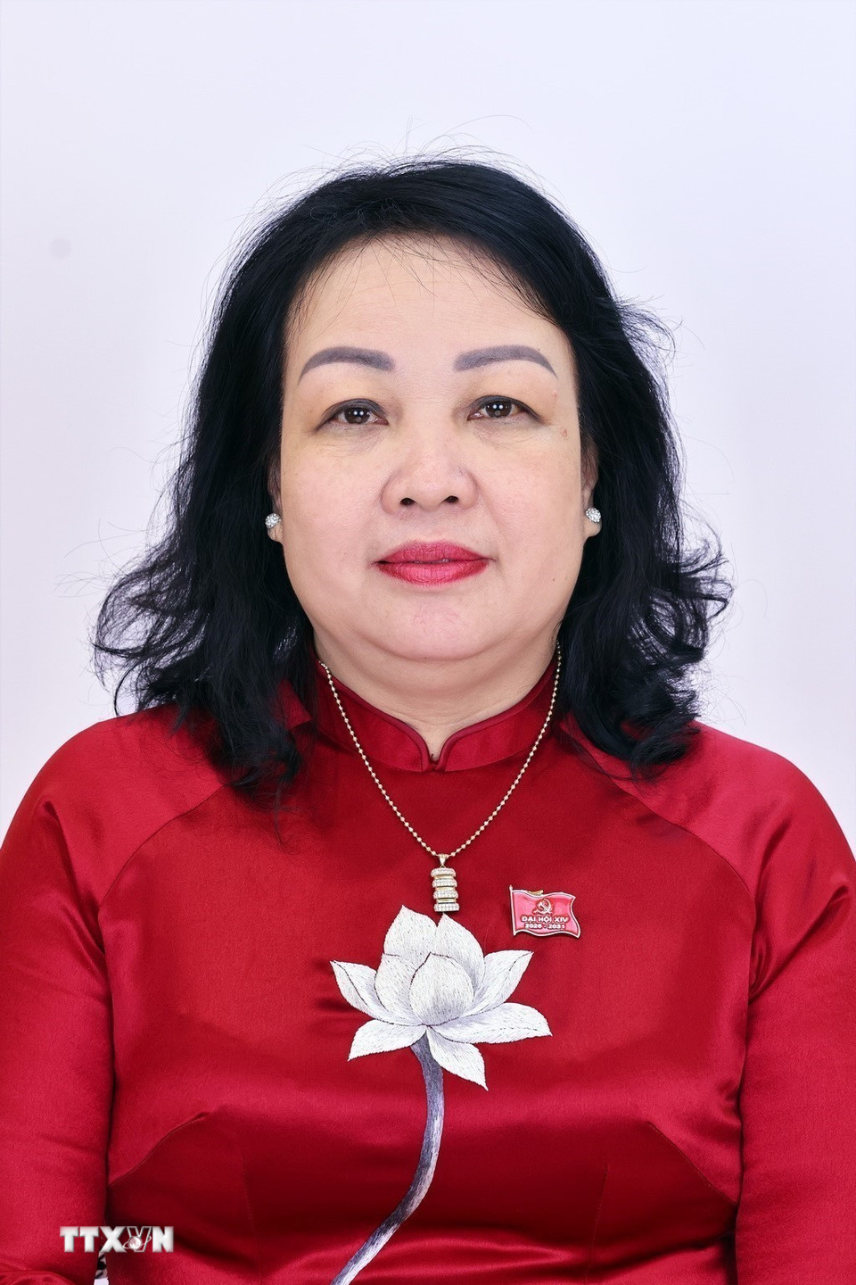 Đồng chí Cao Thị Hòa An, Phó Bí thư Thường trực Tỉnh ủy, Chủ tịch HĐND tỉnh Đắk Lắk. (Ảnh: TTXVN)