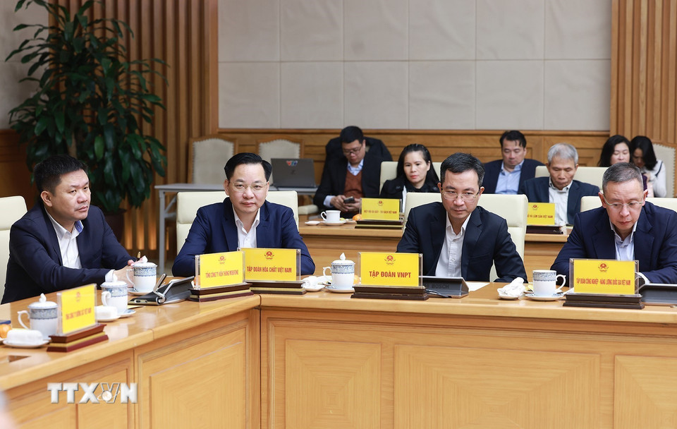 Các đại biểu tham dự Hội nghị tổng kết công tác ngoại giao kinh tế năm 2025 và kế hoạch triển khai nhiệm vụ 2026. (Ảnh: Dương Giang/TTXVN)