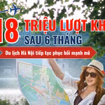 18 triệu lượt khách sau 6 tháng, điều gì đang tạo sức hút cho du lịch Hà Nội?