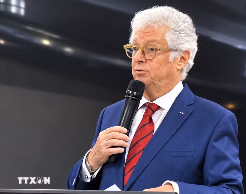 Ông Antoine Pouillieute, Đại sứ Pháp tại Việt Nam giai đoạn 2001-2004. (Ảnh: TTXVN phát)