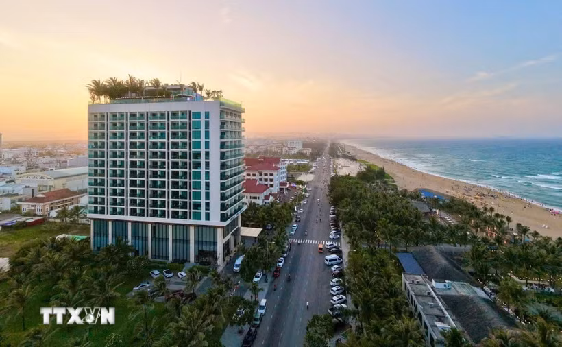 Một góc đô thị Tuy Hòa hiện đại, phát triển bền vững. (Ảnh: Tường Quân/TTXVN)