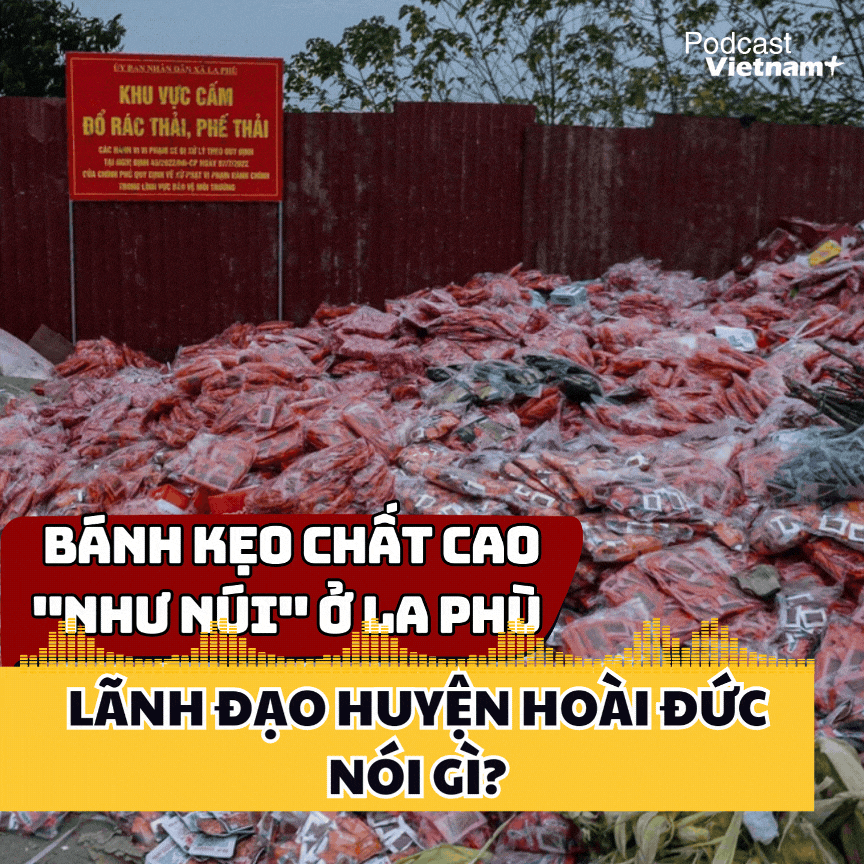 Bánh kẹo chất cao "như núi" ở La Phù, lãnh đạo huyện Hoài Đức nói gì?