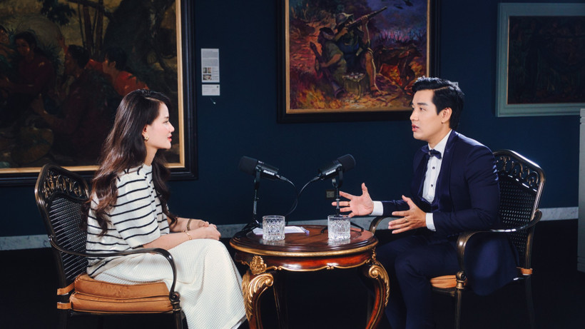 MC Nguyên Khang hé lộ những “góc khuất” đằng sau ánh hào quang sân khấu. (Ảnh: CTV/Vietnam+)