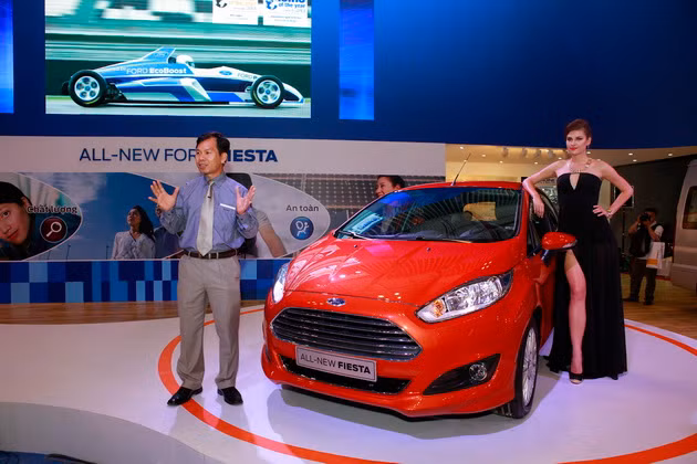 Ford trình làng xe Fiesta mới với động cơ EcoBoost ảnh 1