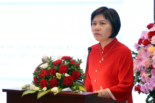 Phó giáo sư, Tiến sỹ Đỗ Thị Thu Hằng - Trưởng ban Nghiệp vụ Hội Nhà báo Việt Nam. (Ảnh: PV/Vietnam+) Sửa đổi, bổ sung Luật Báo chí để phù hợp với thực tiễn cuộc sống ảnh 3