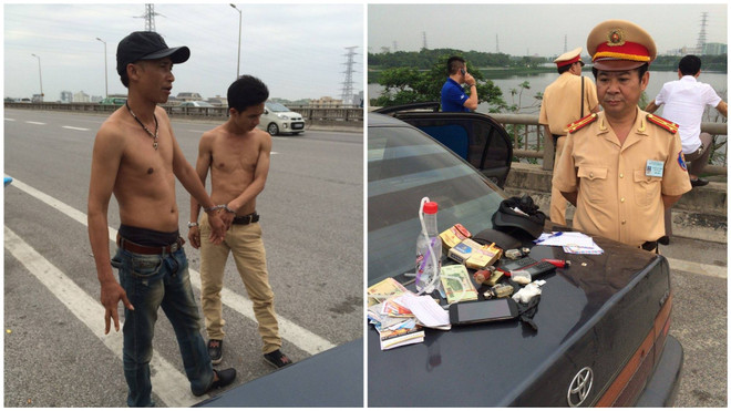 Tóm gọn 3 thanh niên “ngáo đá”, vừa lái ôtô vừa nhảy múa trong xe ảnh 1