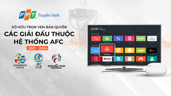 FPT Telecom sở hữu bản quyền toàn bộ giải đấu trong hệ thống AFC ảnh 2