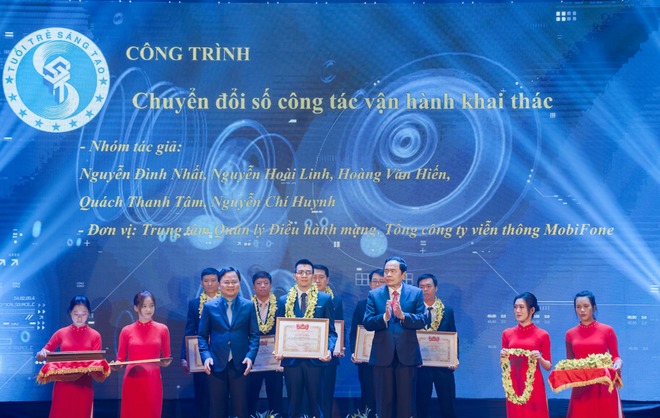 MobiFone nhận giải tại Liên hoan Tuổi trẻ Sáng tạo toàn quốc năm 2020 ảnh 1