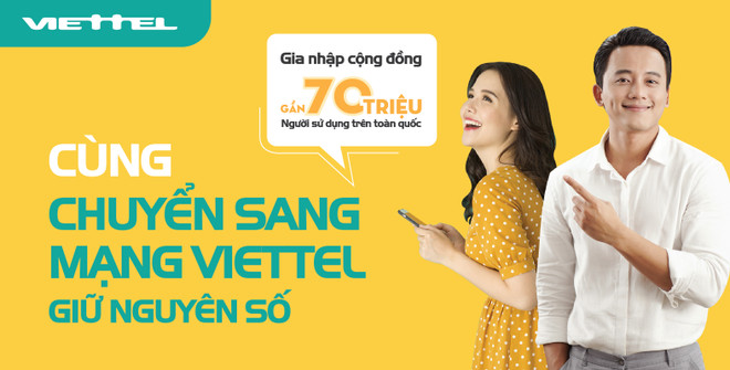 Viettel sẽ phục vụ tận nhà khi người dùng muốn chuyển mạng giữ số ảnh 1