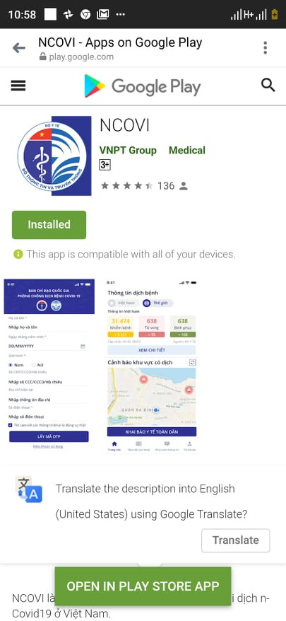 Hướng dẫn khai báo y tế toàn dân qua điện thoại để phòng COVID-19 ảnh 2