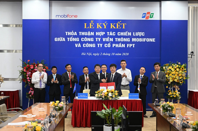 MobiFone và FPT 'bắt tay' hợp tác thúc đẩy chuyển đổi số quốc gia ảnh 1