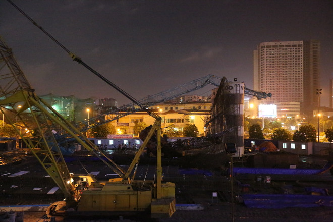 Hà Nội: Hai cần cẩu bất ngờ gãy đổ tại công trường ảnh 7