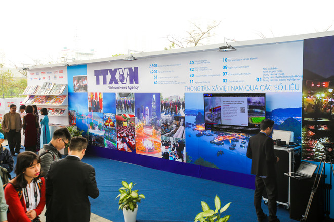 Những không gian trưng bày đặc sắc tại Hội báo toàn quốc 2018 ảnh 1
