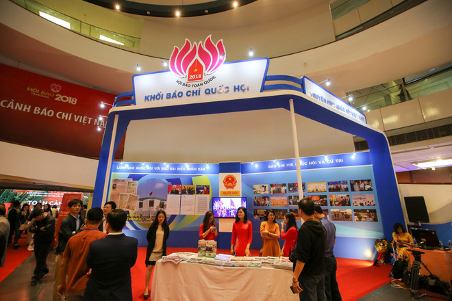 Những không gian trưng bày đặc sắc tại Hội báo toàn quốc 2018 ảnh 9