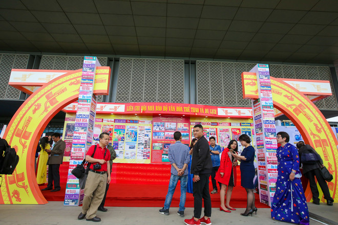 Những không gian trưng bày đặc sắc tại Hội báo toàn quốc 2018 ảnh 13