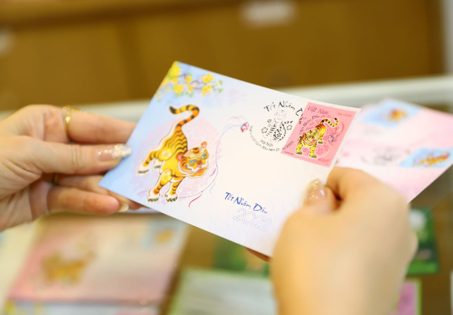 Phát hành bộ tem Tết Nhâm Dần 2022 với hình tượng con hổ đặc biệt ảnh 5