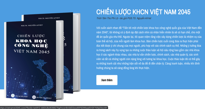 Công bố nền tảng trực tuyến đóng góp vào chiến lược KHCN Việt Nam 2045 ảnh 1