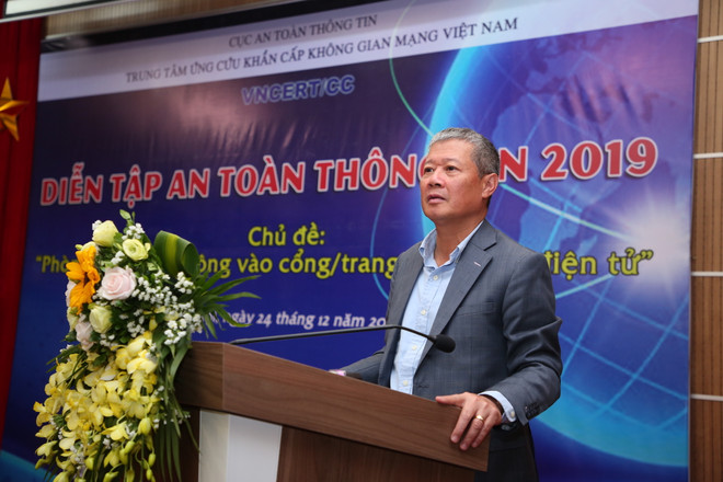 VNCERT diễn tập phòng chống hacker tấn công vào cổng thông tin điện tử ảnh 2