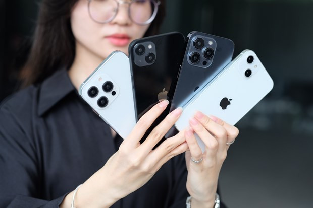 Ảnh minh họa. (Ảnh: CTV/Vietnam+) iPhone xách tay sẽ khó có 'đất sống' tại thị trường Việt Nam? ảnh 1