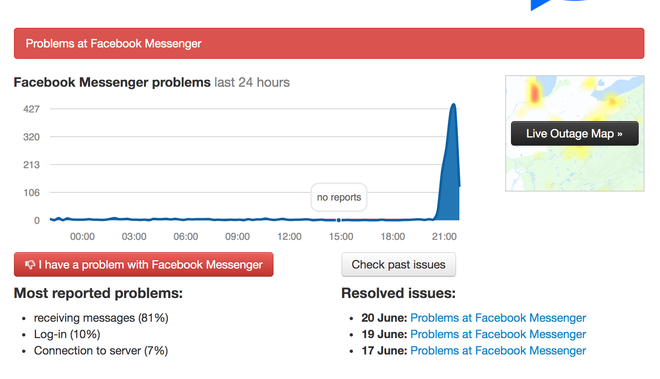 Facebook và Messenger đang gặp lỗi không hiển thị hình ảnh ảnh 3