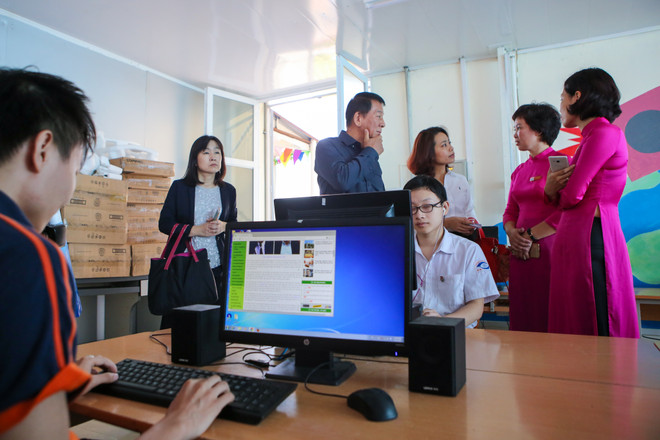 Đại sứ thiện chí Việt - Nhật thăm trẻ em trường Nguyễn Đình Chiểu ảnh 4