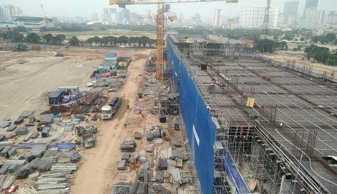 Tiến độ hoàn thiện đường đua xe tại Hà Nội khiến Chủ tịch F1 bất ngờ ảnh 2