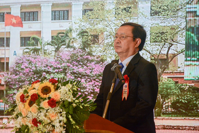 Bộ trưởng Bộ Khoa học và Công nghệ Huỳnh Thành Đạt đánh giá cao những thành tựu của Cục Sở hữu trí tuệ. (Ảnh: Minh Sơn/Vietnam+) Tiếp tục đẩy mạnh vai trò quản lý Nhà nước về sở hữu trí tuệ ảnh 2