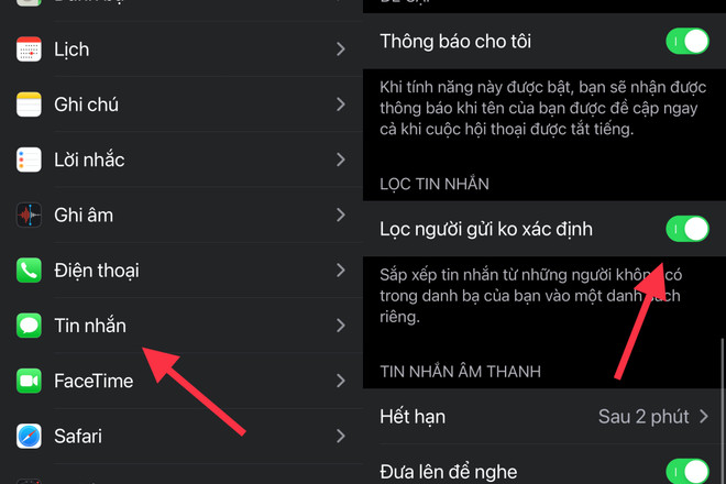 Các cách xử lý tin nhắn rác trên ứng dụng nhắn tin miễn phí của iPhone ảnh 4