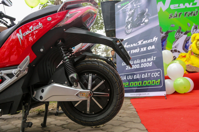 Cận cảnh mẫu xe điện NewTech, 'đối thủ' mới của VinFast Klara ảnh 13