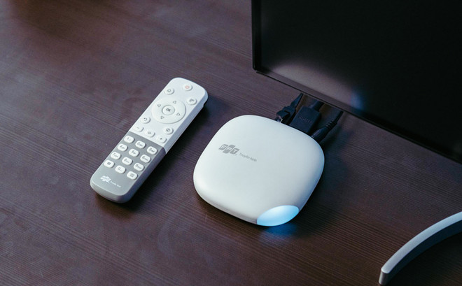 Bộ giải mã FPT TV 4K FX6 tuy được làm nhỏ gọn nhưng vẫn đảm bảo các cổng kết nối cơ bản. Trên tay FPT TV4K FX6: Bộ giải mã TV mới với nhiều tính năng đặc sắc ảnh 2