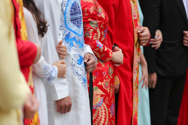 Xúc động đám cưới tập thể của 40 cặp đôi già và trẻ ở Thủ đô ảnh 13