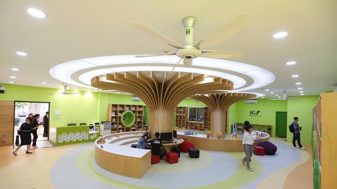Cận cảnh thư viện sách '5 sao' đầu tiên cho thiếu nhi tại Việt Nam ảnh 16