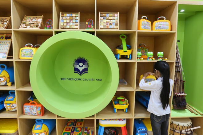 Cận cảnh thư viện sách '5 sao' đầu tiên cho thiếu nhi tại Việt Nam ảnh 6